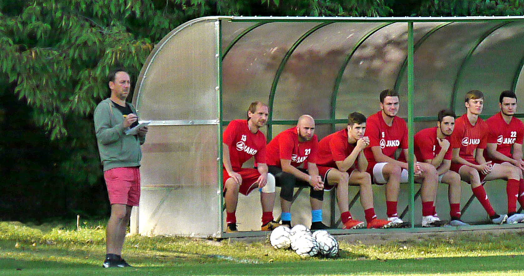 předseda klubu a trenér mužů Miloš Exnar, foto: Václav Mlejnek